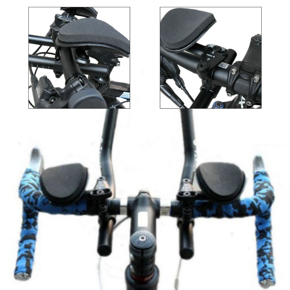Lightweight Split Adjustable Rest Handlebar for Road and Mountain Adventures