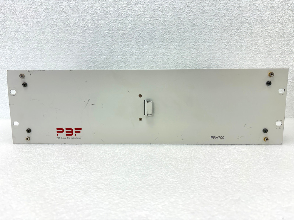 UNTESTED | PBF Group Netherlands PRA700 AC/DC Backplane Power Supply - Grey