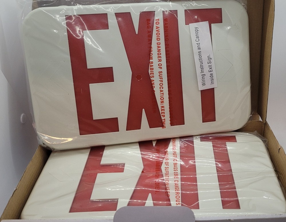 Lithonia Lighting Contractor Select LED Emergency EXIT SIGN LIGHT