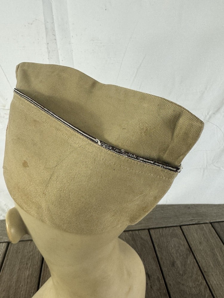 WW2 Glider Troops Khaki Garrison Cap/ Overseas Cap