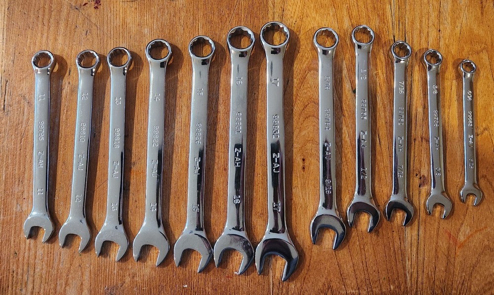 CRAFTSMAN 12pc FULL POLISH Chrome