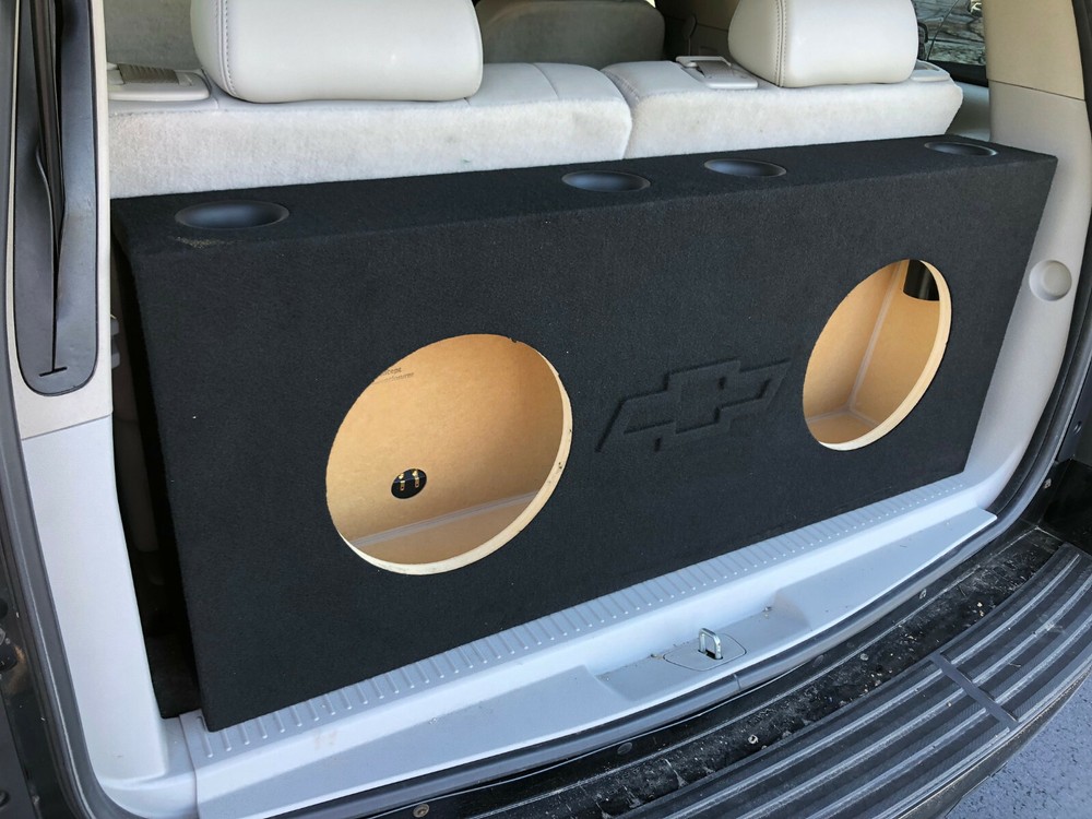For a 2000+ Chevy Tahoe ~ Custom Ported / Vented Sub Box Subwoofer Enclosure