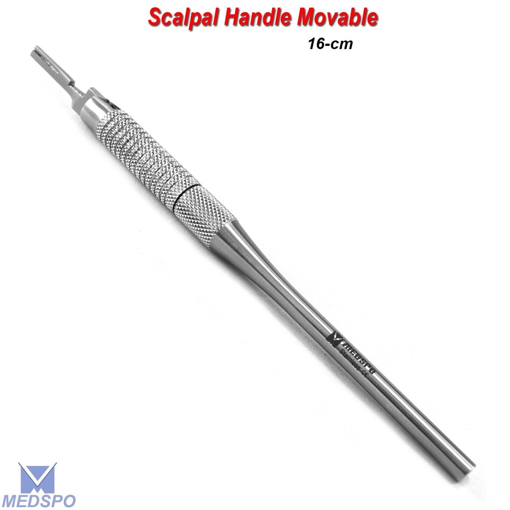 Medical Round Scalpel Handle Dissection Scalpel Handle Movable Surgical Tool CE
