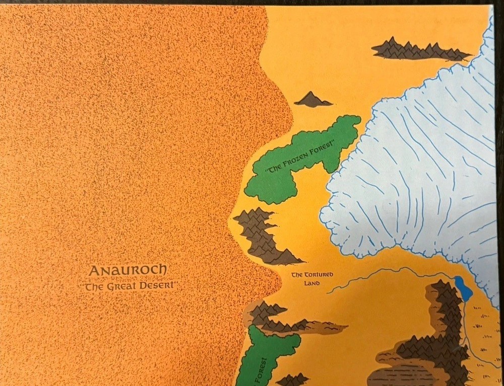 Forgotten Realms Campaign Setting Boxed Set AD&D 2E TSR PARTIALLY complete
