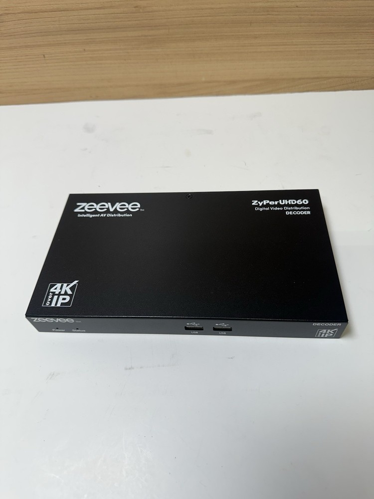 ZeeVee ZyPerUHD60 4K AV over IP Video Decoder (UNTESTED)