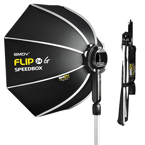 SMDV SPEED-BOX FLIP24G Quick Soft-box Diffuser for S-Light S-Lite Quantum Flash