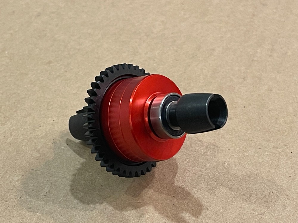 Aluminum Complete 40T Center Differential Diff for Arrma mojave 6s BLX Red