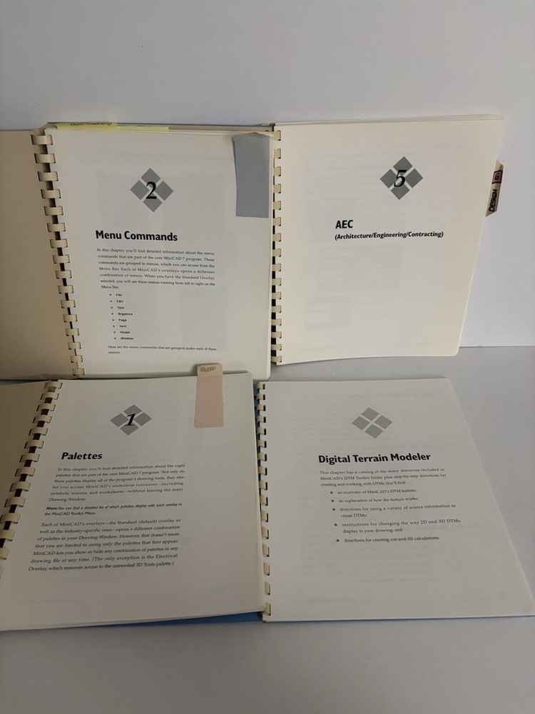 Vintage MiniCAD 7 Diehl Software For Windows