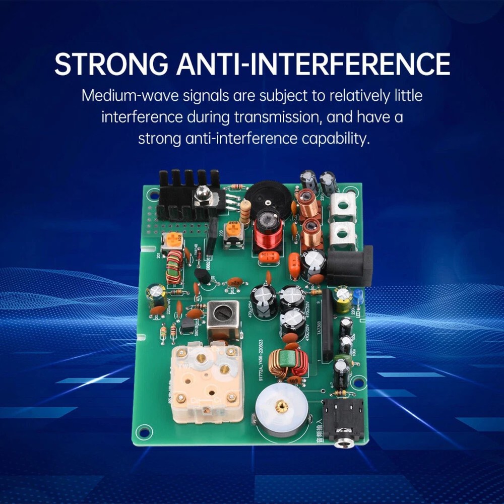Excellent Anti-interference Medium Wave AM Radio Transmitter DIY Module