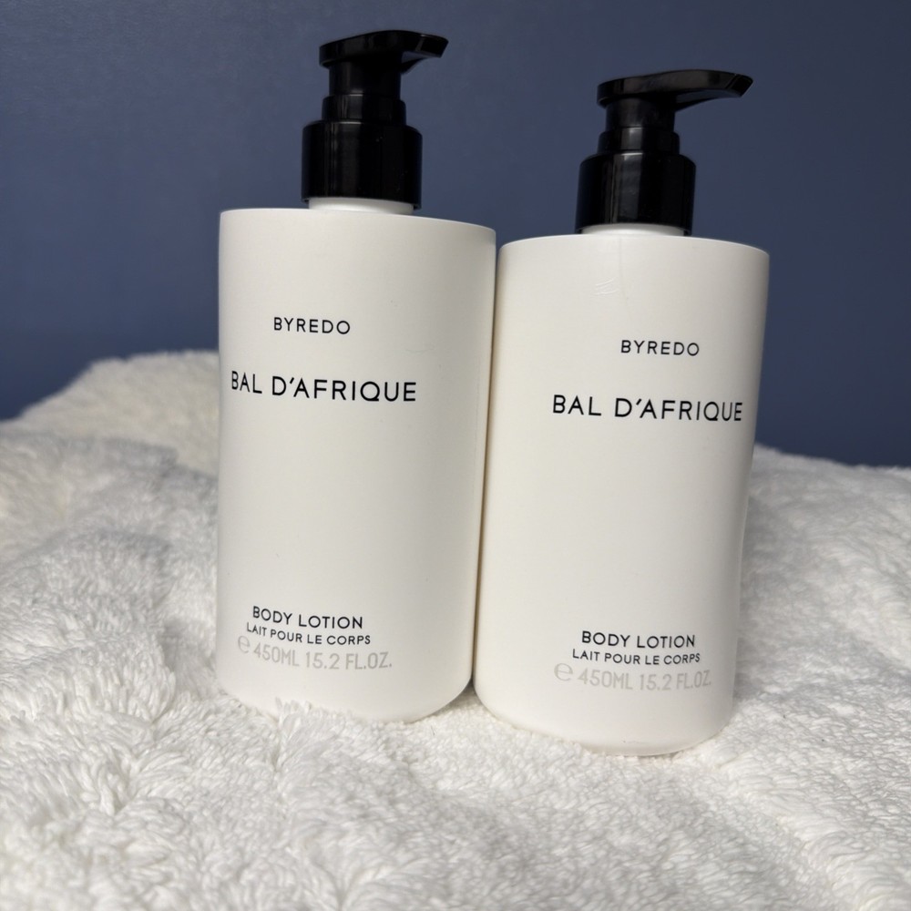 Byredo D'Afrique 2 Lotion Bundle Jumbo 450ml New
