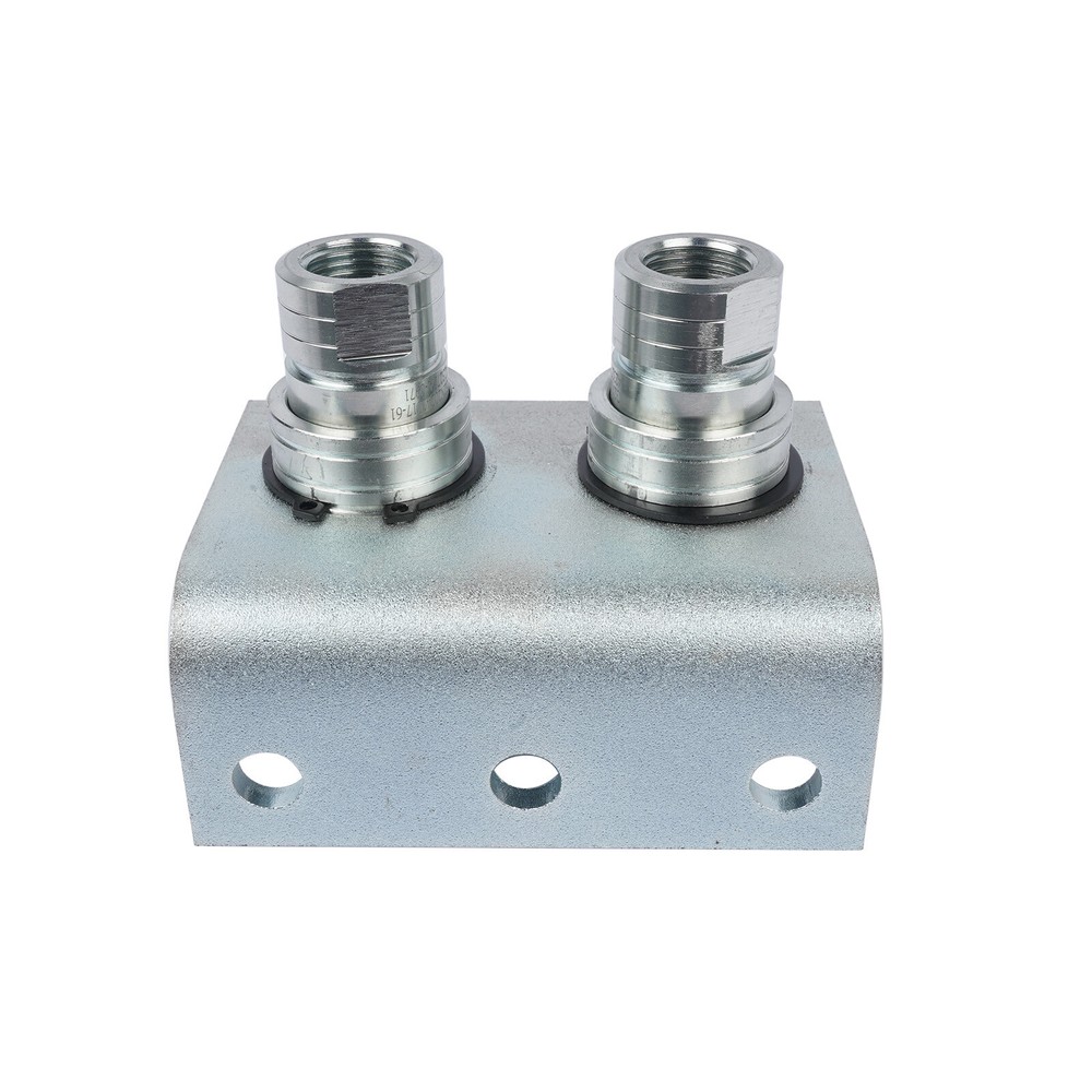 TL39-B Hydraulic Quick Release Coupling 1/2'' NPT double break-away bracket Set