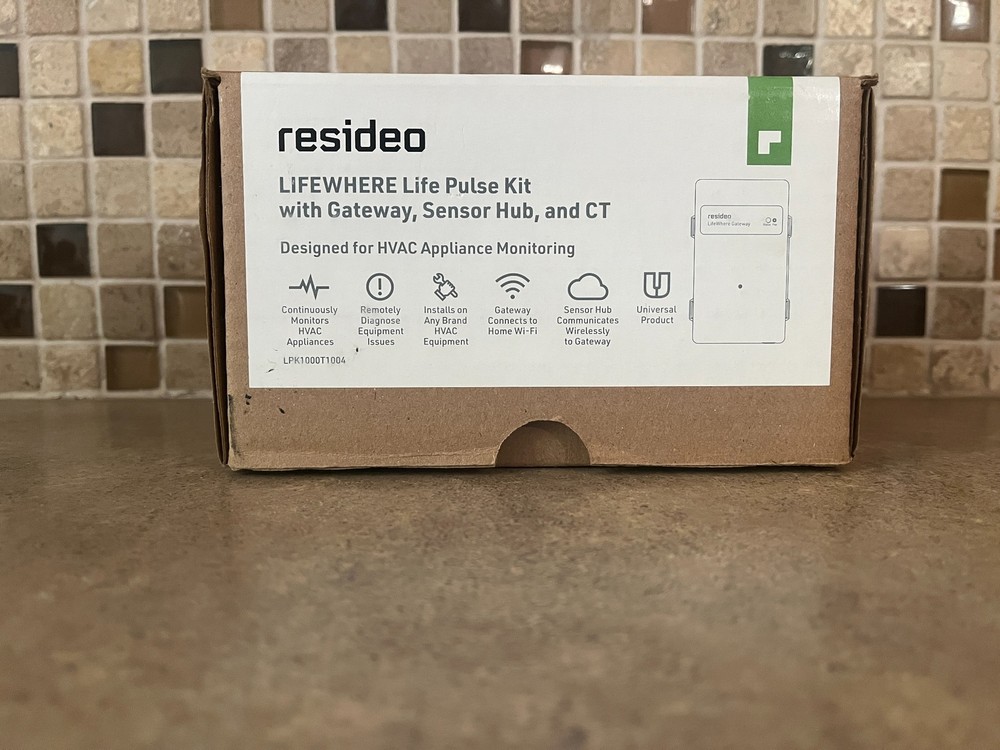 RESIDEO LIFE PULSE KIT WITH GATEWAY, SENSOR HUB & CT V4-4