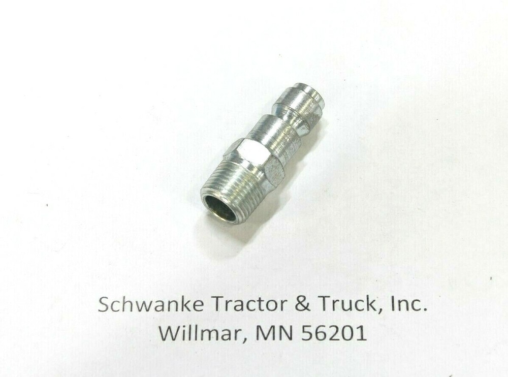 3/8" P-style air hose coupler plug 3/8" MNPT