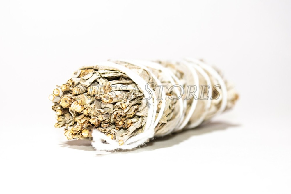 NessaStores- White Sage 4" & Abalone Shell 4" - 5" (1 Kit)
