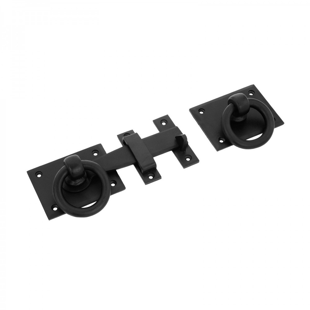 Bar Handforged Rectangular Base Gate Latch Casting 8" Black Powder