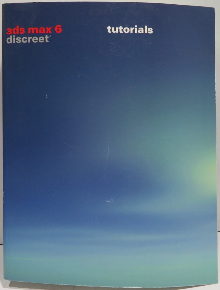 Autodesk 3DS Max 6 Discreet FULL Software & Resources Box 6 COM Upgrade - MAX R4