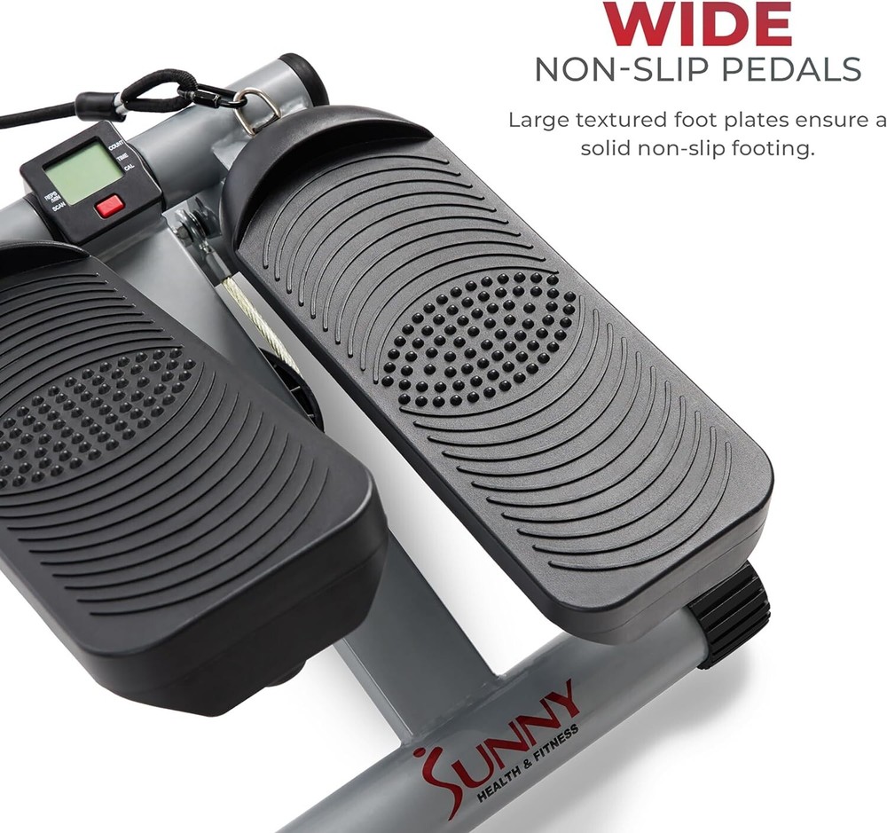 High-Resistance Cardio Stepper with Adjustable Intensity and Quiet Operation