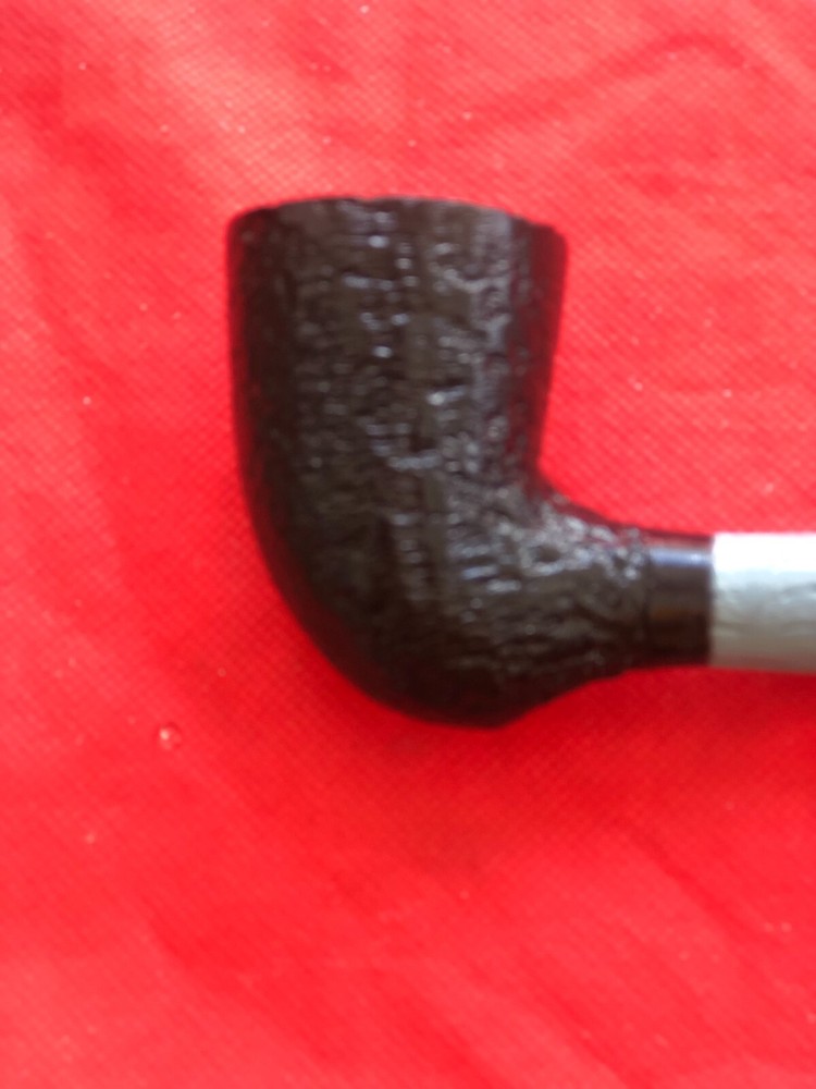 TURKIEWICZ BLACK OAK (MORTA) HAND MADE CALABASH PIPE GREY