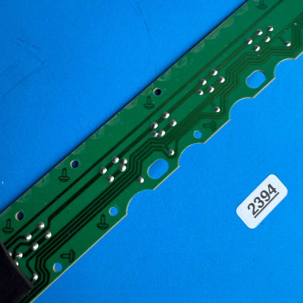 M-AUDIO O2 MIDI Controller Used Part: Control Panel Button PCB Circuit Board