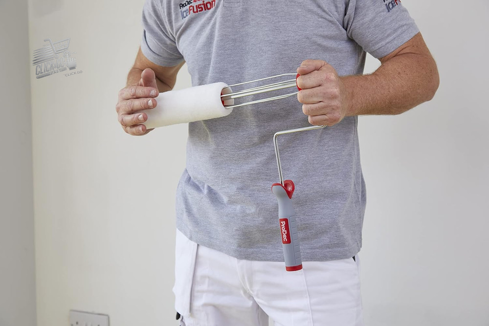 9 Inch X 1.5" Soft Handle Paint Roller Frame Professio