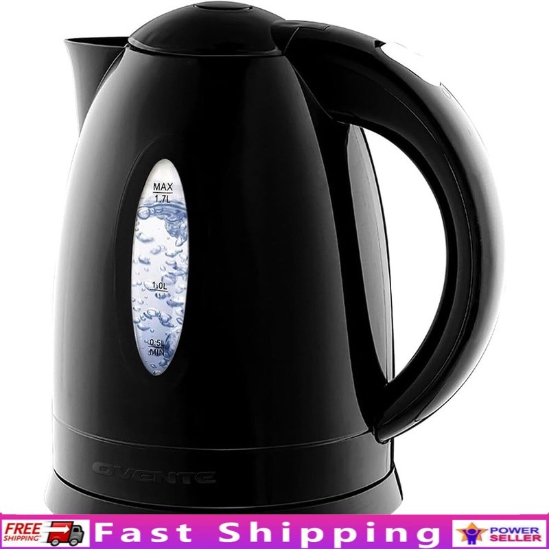 Fast Boiling Electric Kettle 1100W Auto Shut-Off Removable Filter Safe BPA-Free