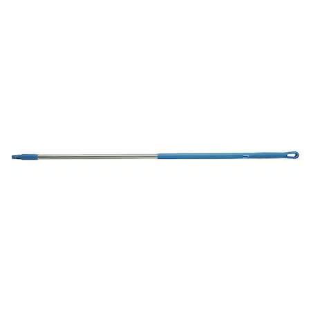 Vikan 29393 Color Coded Handle, Ss, Blue, 59-1/2 In.