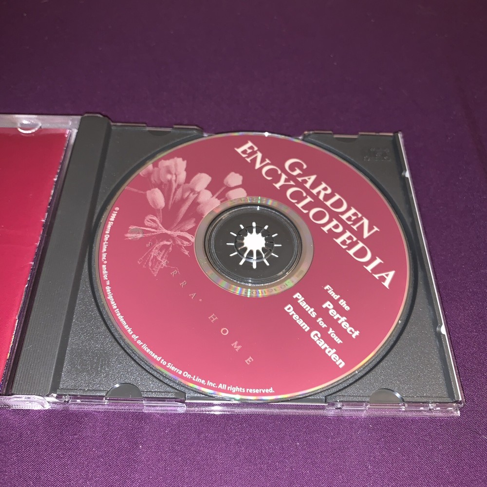 Garden Encyclopedia: Sierra Home (PC Windows 95)