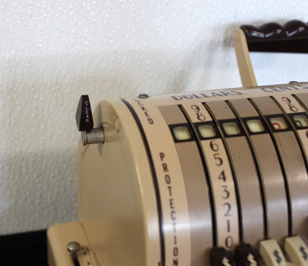 Vintage Paymaster X-550 Check Writer w/ Key