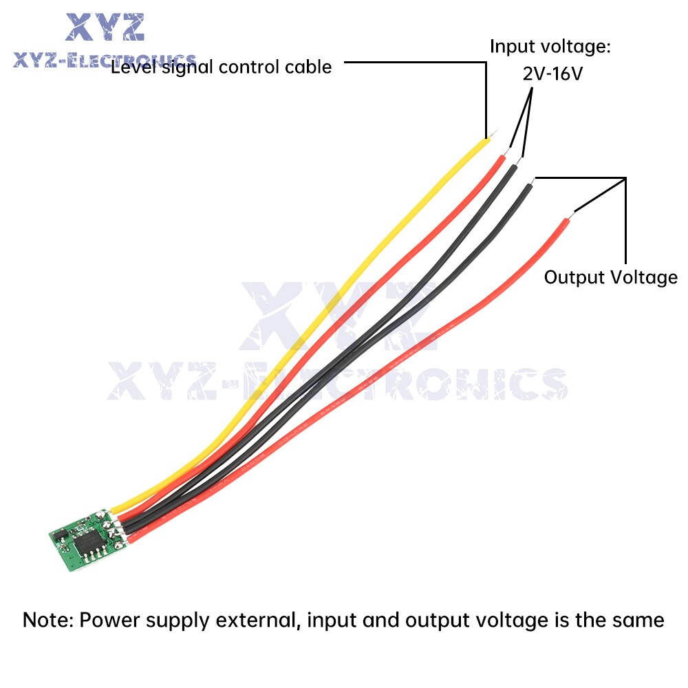 High & Low level Signal Control 17A High Current Electronic Switch Driver Module