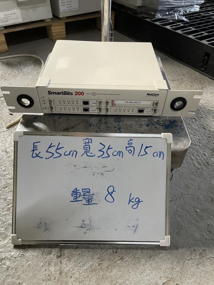 Spirent SmartBits 200 SMB-0600 w/ 3× ML-7710 Modules Network Test System As-Is