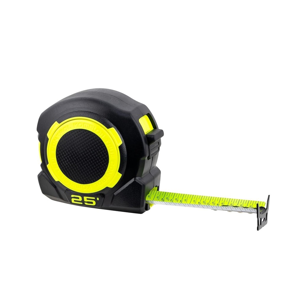 25ft True Control Tape Measure with Intuitive Retraction Control for Precision