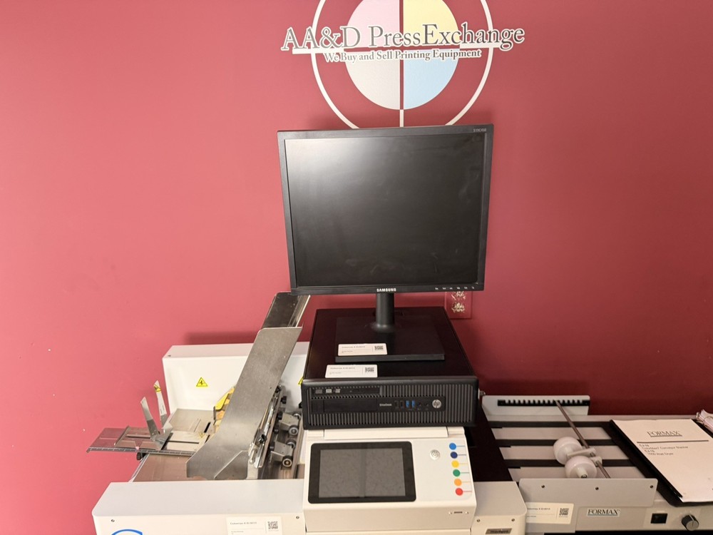Low Meter 42k Formax Colormax 8 Digital Color Printer
