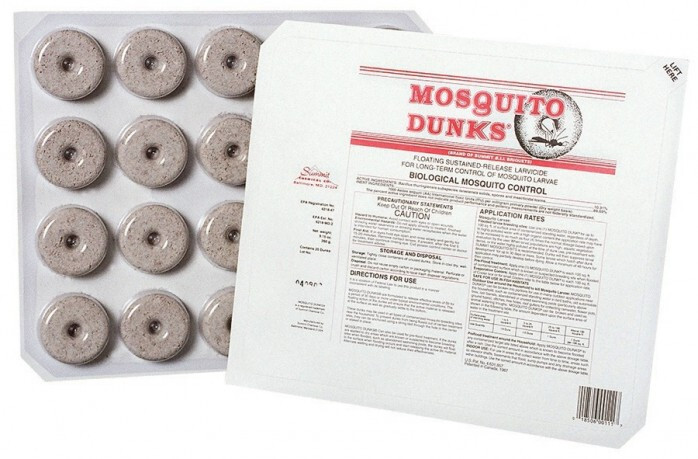 Summit Mosquito Dunks 400 Dunks 20 x 20 Bactimous Briquetts 111-5