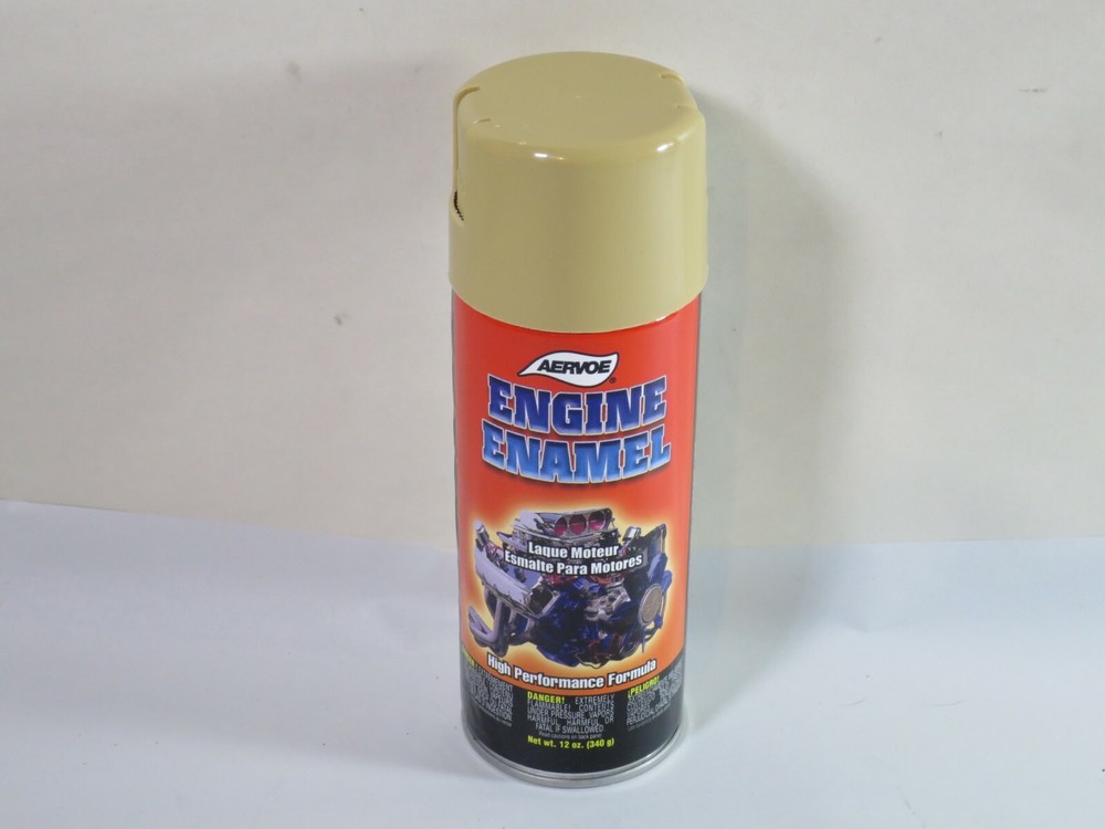 Aervoe 580 Engine Enamel Paint Cummins Beige 12 Oz Can