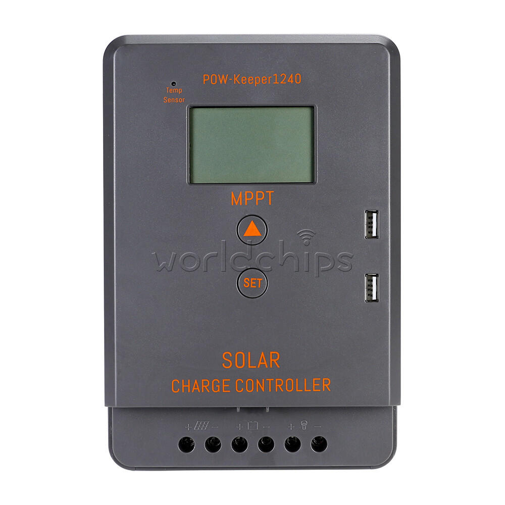 MPPT 30A 20A Solar Charger Controller 12V 24V Solar Panel Regulator LCD Dual USB