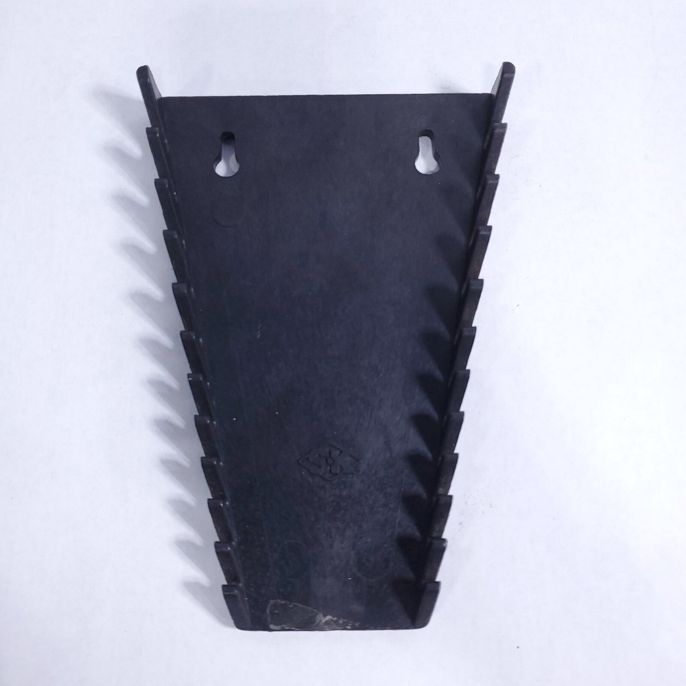 S&K Wrench Rack Holds 11 Wrenches Black Plastic