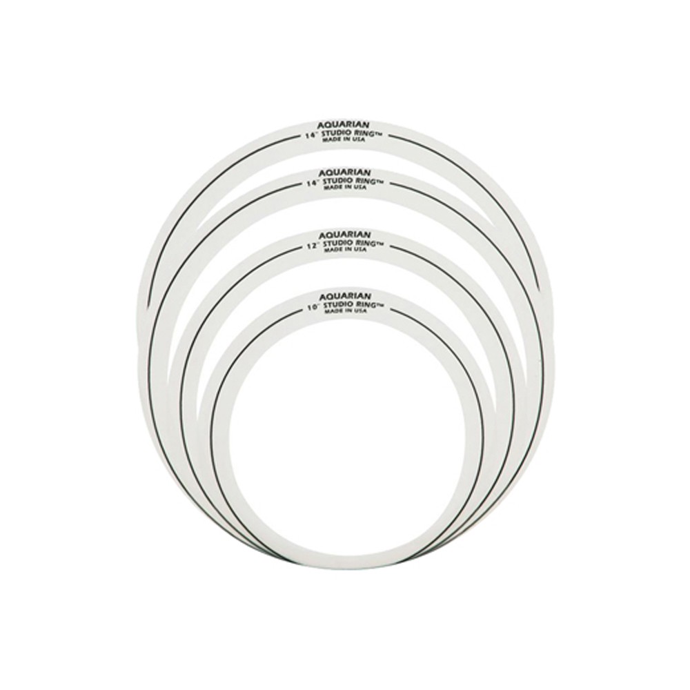 Aquarian Set #10 Studio Rings - 10", 12", 14",14"