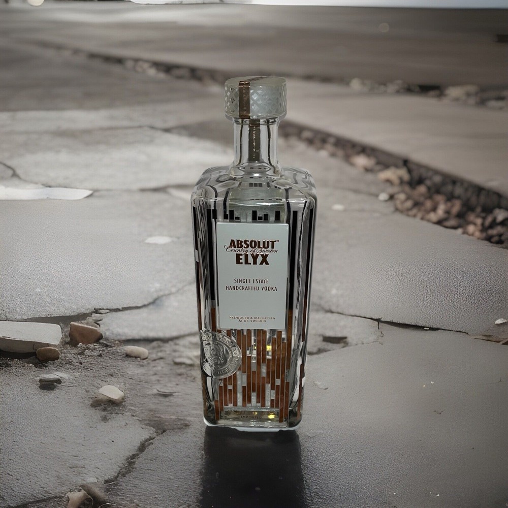 4.5 Liter Absolut ELYX bottle Rare Empty Bottle