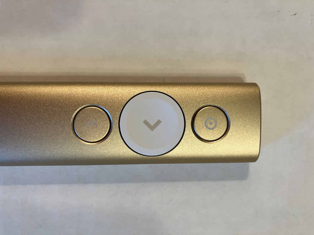 Logitech Spotlight Wireless Presentation Remote - Gold (910-004860) Open Box
