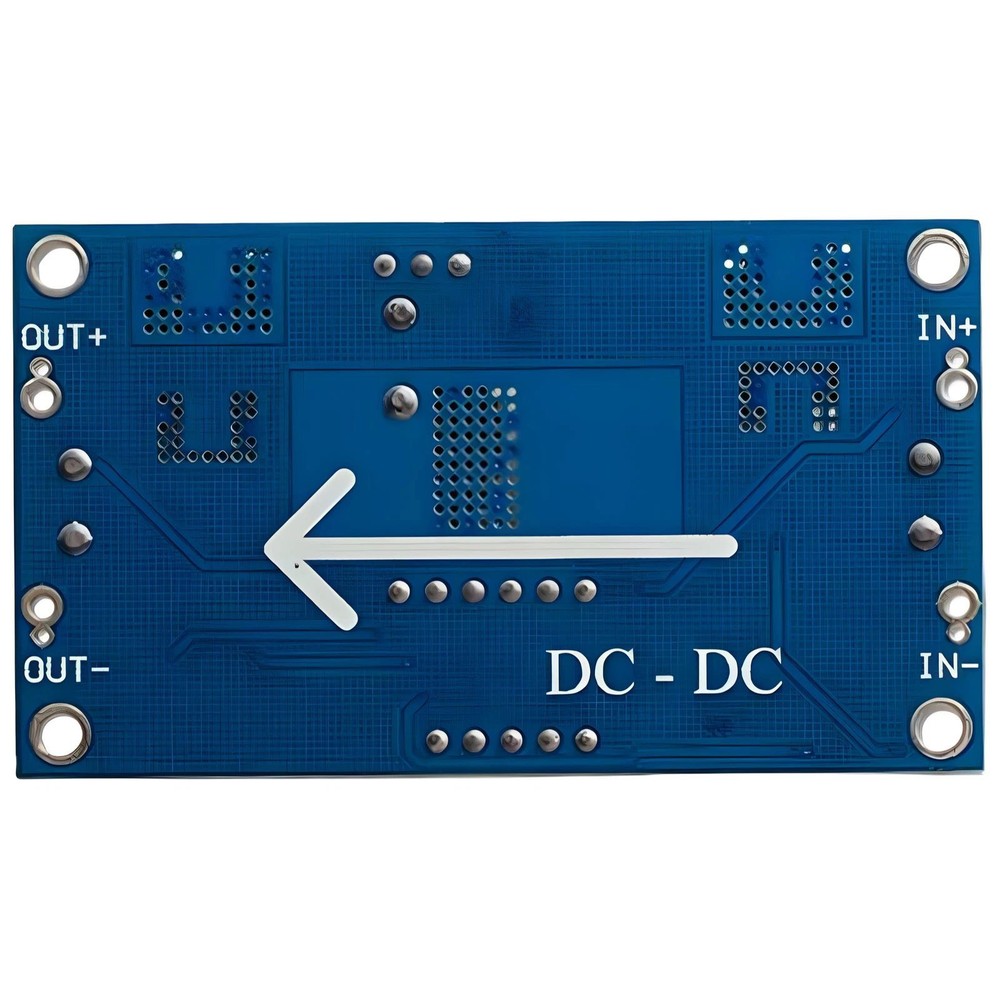 100% Brand New Voltmeter Heatsink Standoffs DC-DC Step Down 5A Adjustable