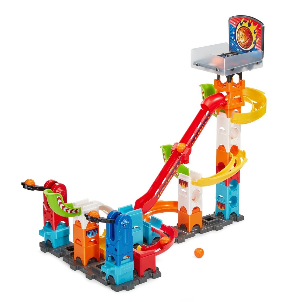 VTech Marble Rush 3-Point Launch Set with 22" x 11.4" x 18.3", Multicolor