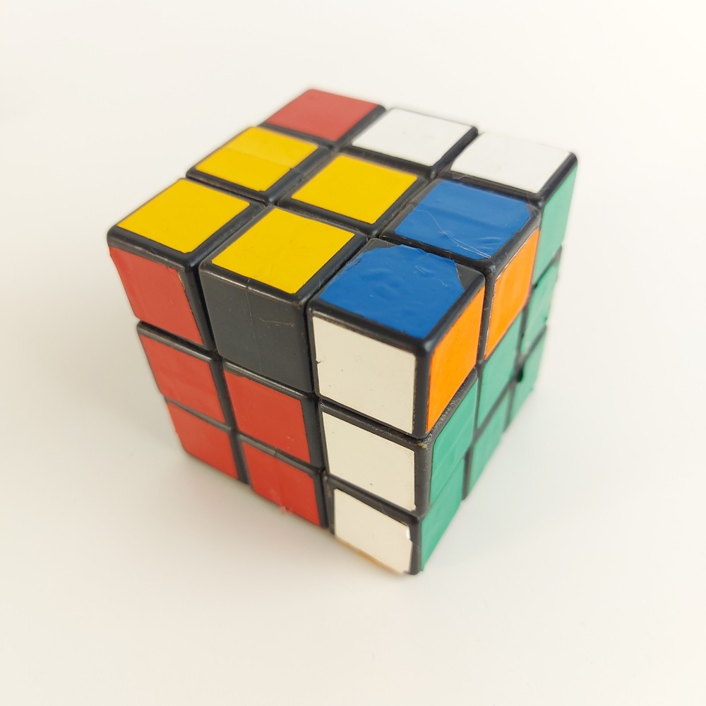 Original Vintage Rubik's Cube / Bűvös Kocka, First Batch 1977 - 143 grams