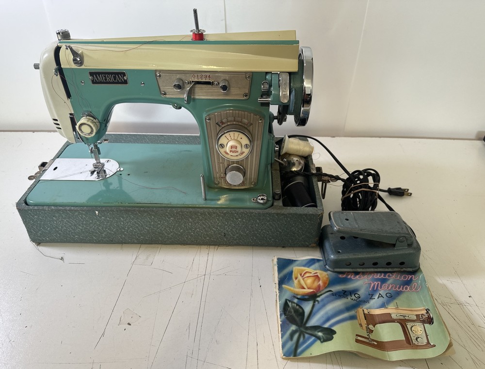 Antique American Home Sewing Machine