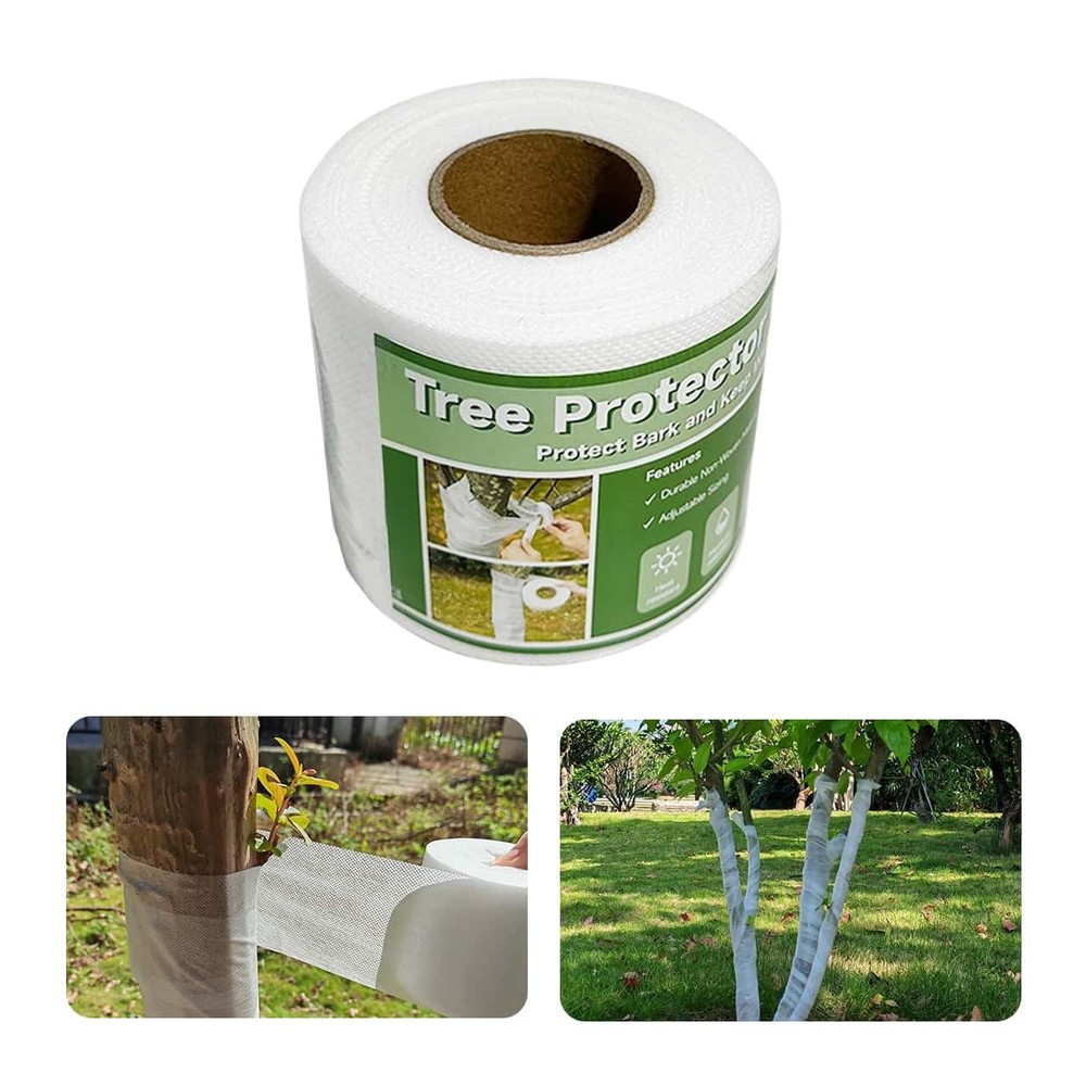 3" x 120' Tree Wrap to Protect Bark, Trunk Protector White X