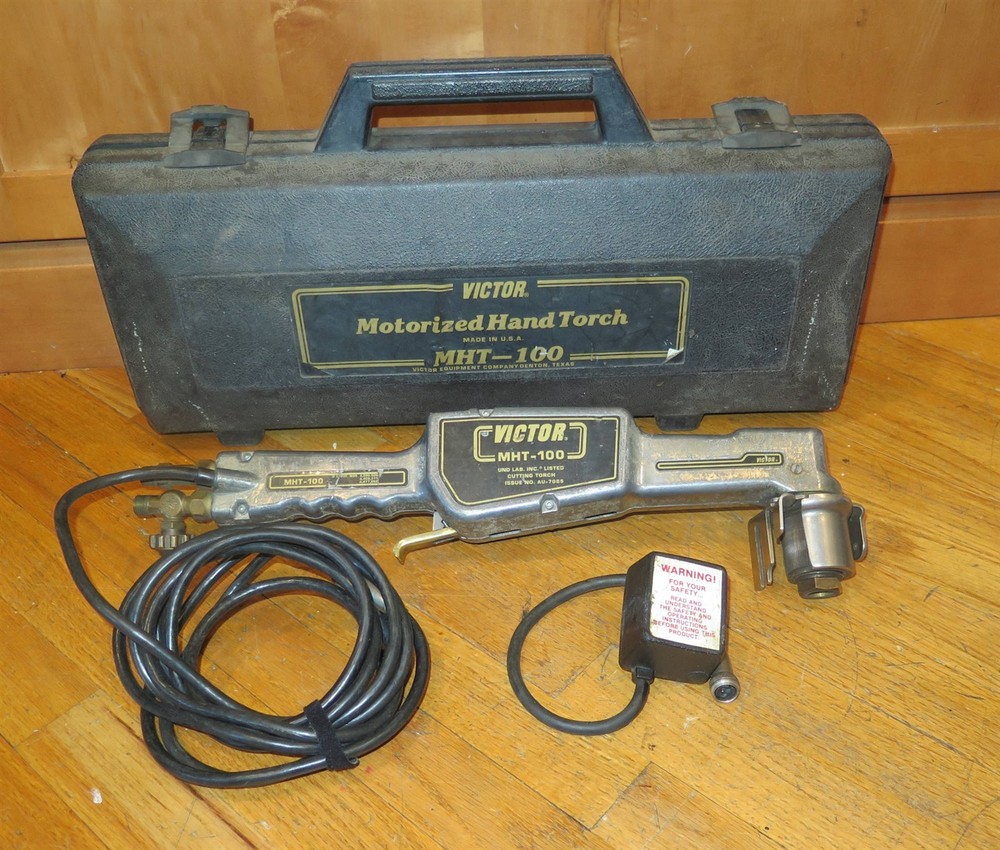 Victor MHT-100 Motorized Hand Torch & Case - Motorized Cutting Torch