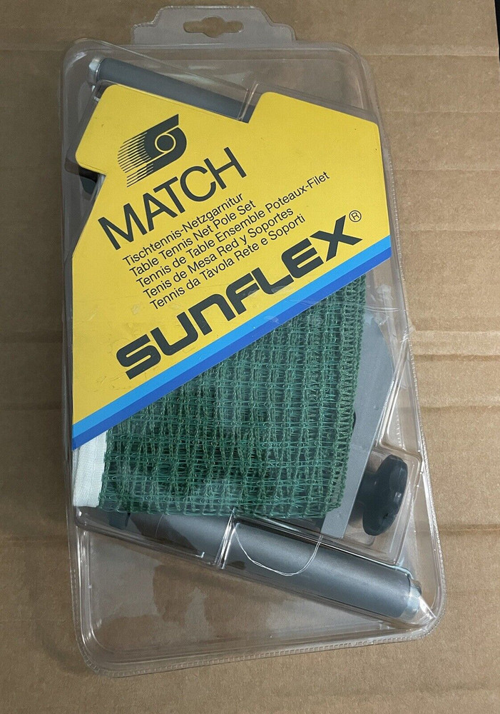 SUNFLEX Match Table Tennis Ping Pong Net and Post Set