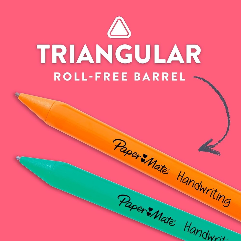 Erasable Triangular Mechanical Pencil Set – Assorted Colors for Kids Writing Joy