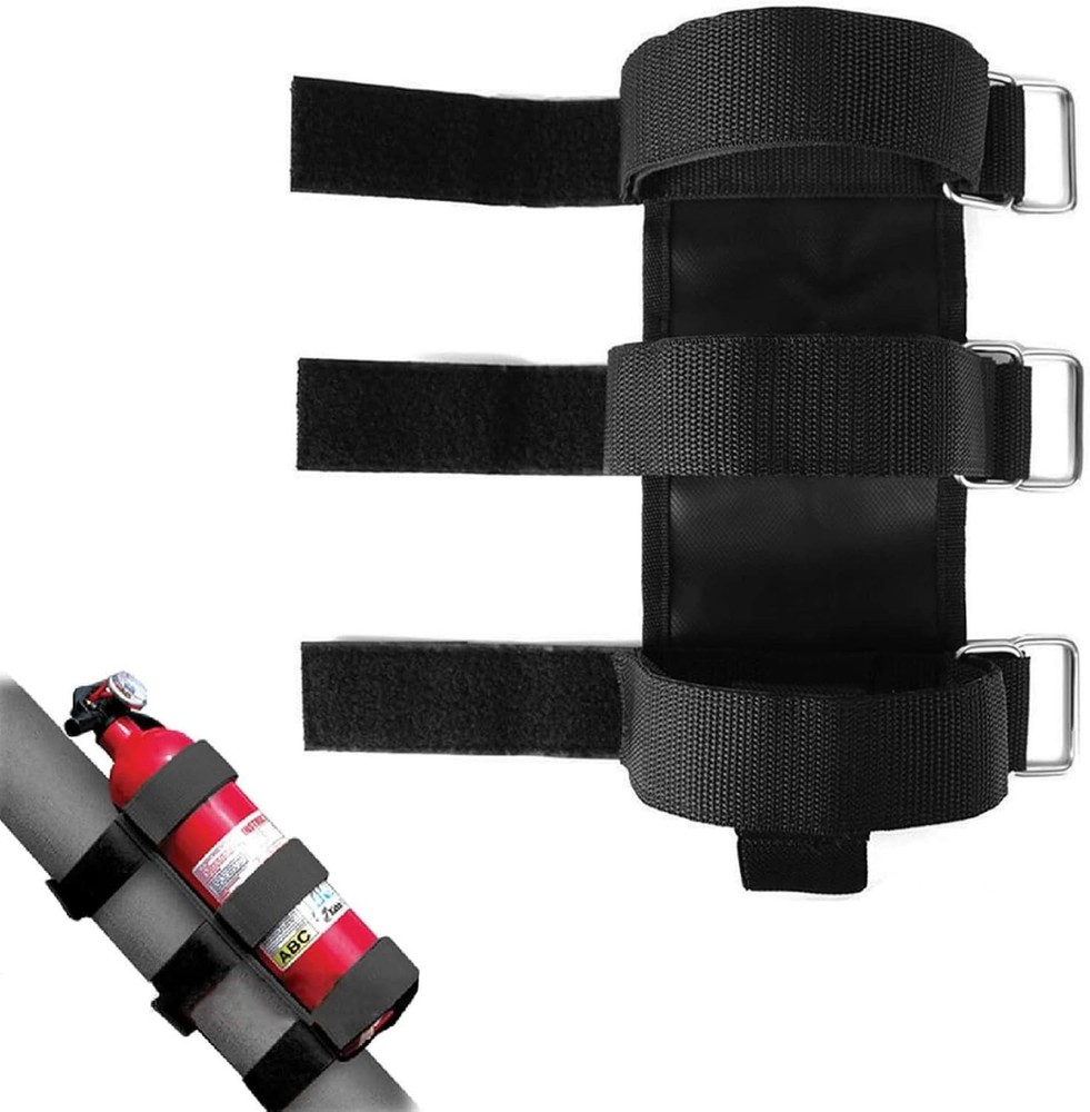 Universal Offroad Fire Extinguisher Holder for UTV Roll Bars - Quick Release