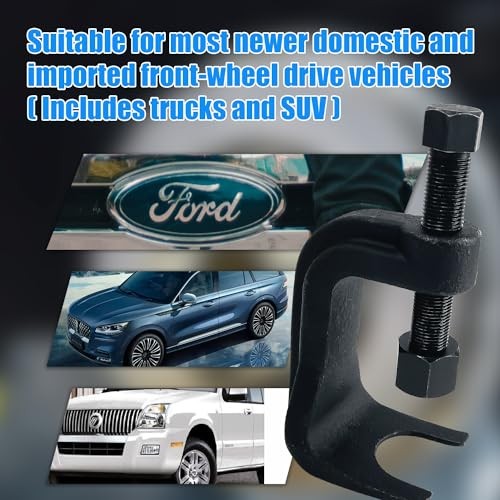 Ball Joint Separator, Adjustable Ball Joint Puller Extends Up to 2-3/8 Inches,