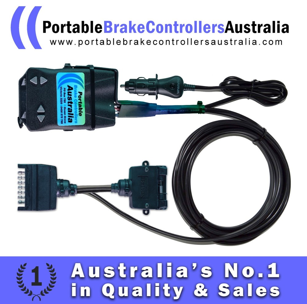 Portable Electric Brake Controller with Adjustable Controller Holder Mount
